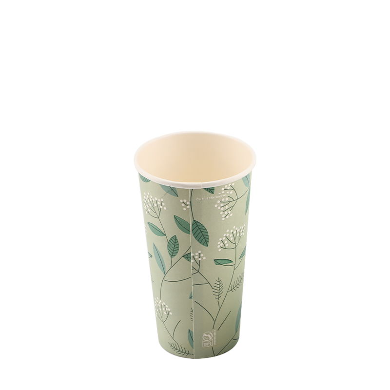 6.5oz Cangkir Kertas Panas Cetak