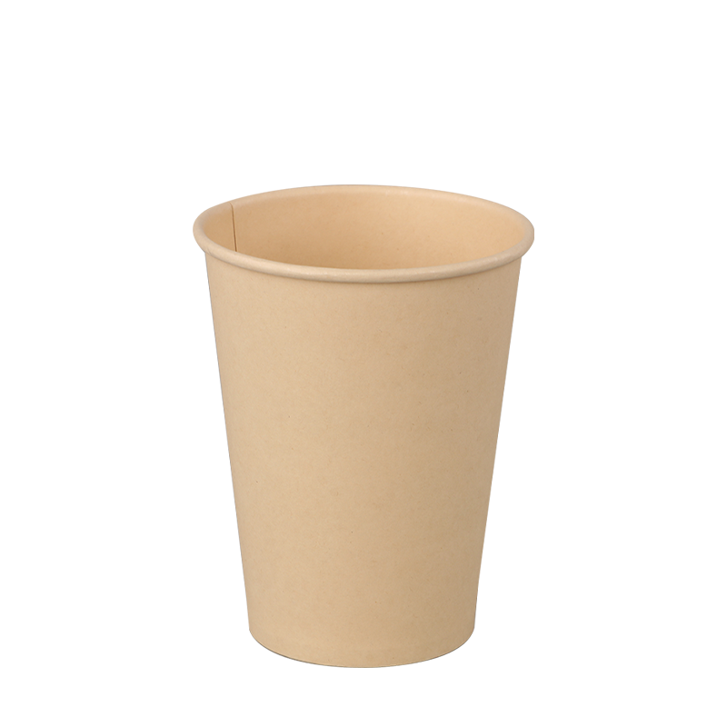 10oz Cangkir Kertas Panas Bambu Sekali Pakai