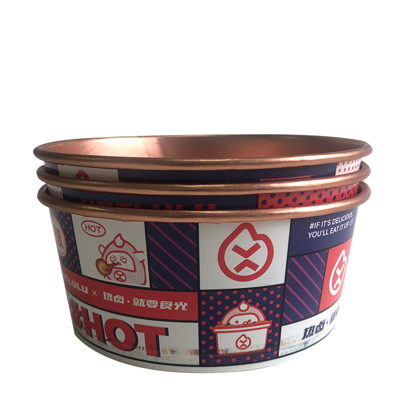 Mangkuk Salad Perak Aluminium Bulat 1300ML